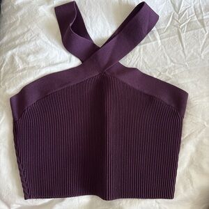 Babaton Deep Purple CrossoverTank Top